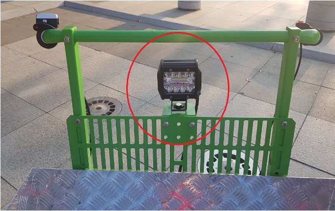 Light for night driving