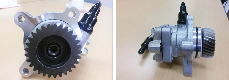 Various gears for automotive power steering system